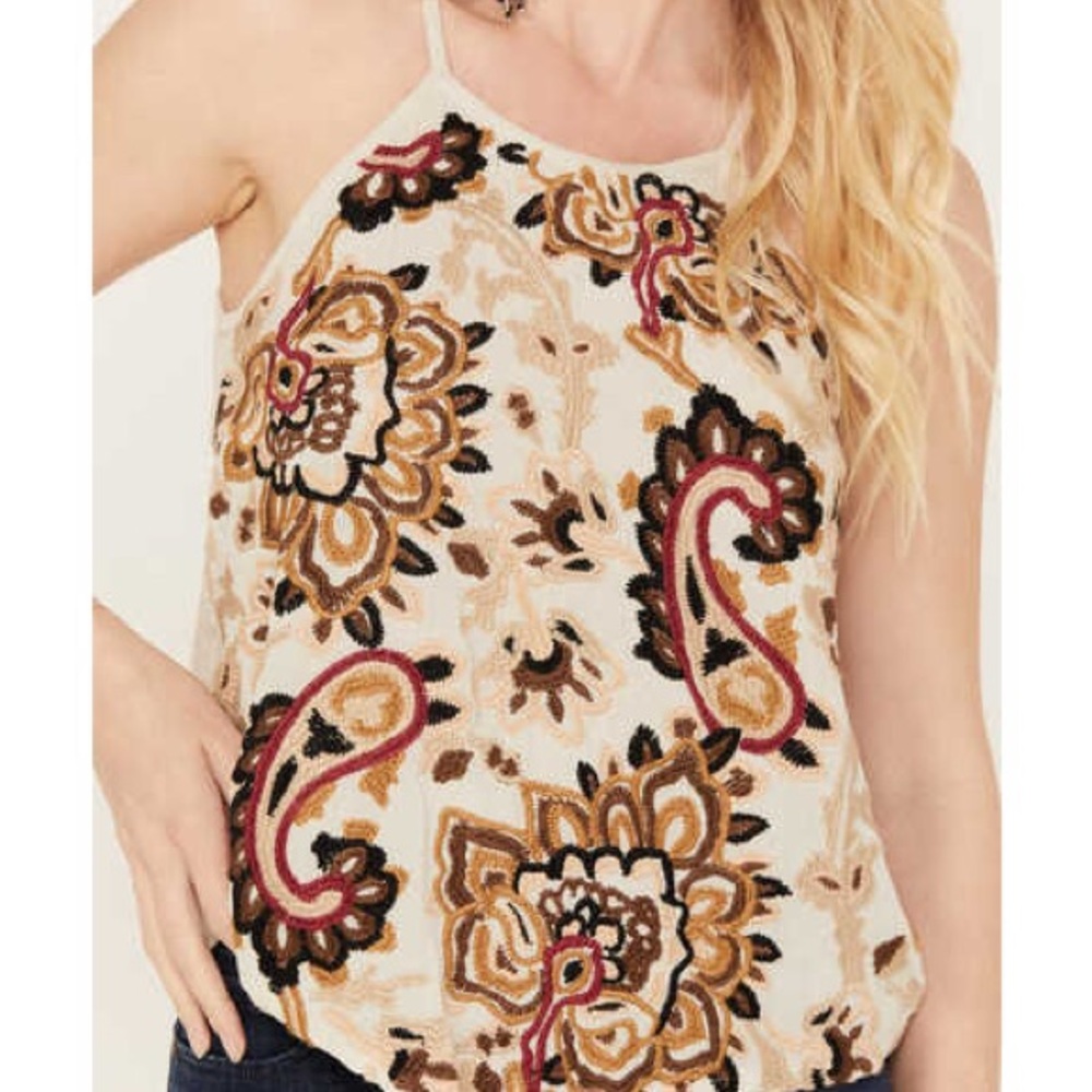 Idyllwind Tullia Embroidered Tank